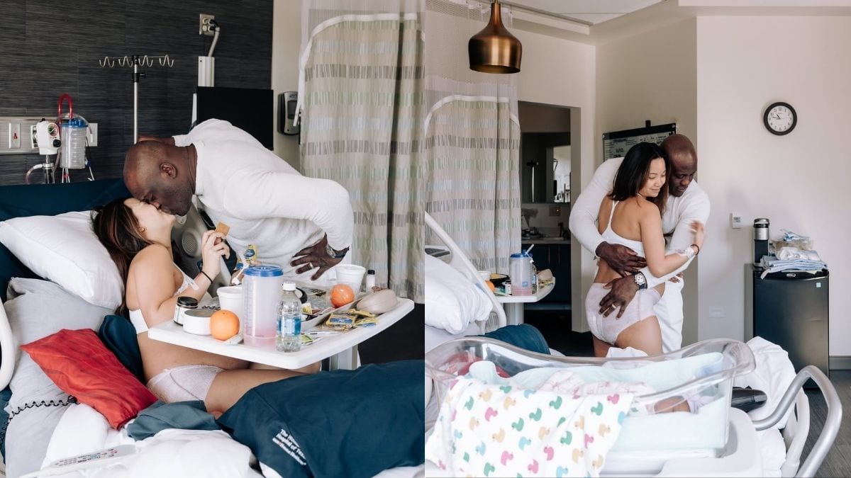 Would You Do a Newborn Shoot Right Inside Your Hospital Room? This Mom Did